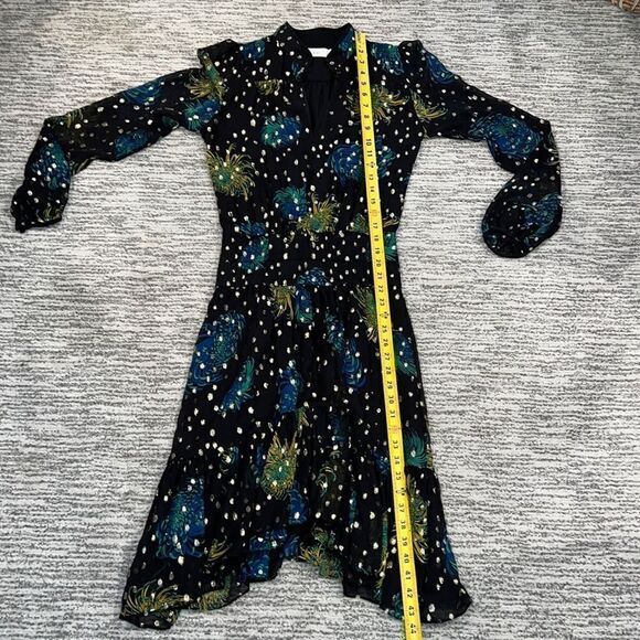 A.L.C. Reese Floral Georgette Dress - Picture 10 of 16